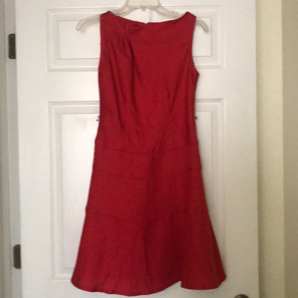 Red dress